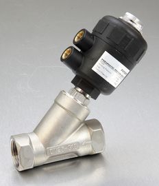 Kwaliteit  PV800 2 / 2 Way Angle Seat Valve For Medium Up To + 180℃ Namur Type Actuator Fabriek