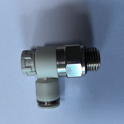 Precisie-efficiëntie Pneumatische buisbevestigingen Rechte G1/8 Buisgrootte